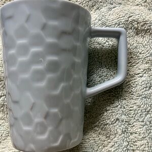 Baby Blue Honeycomb Textured Teavanna Mug